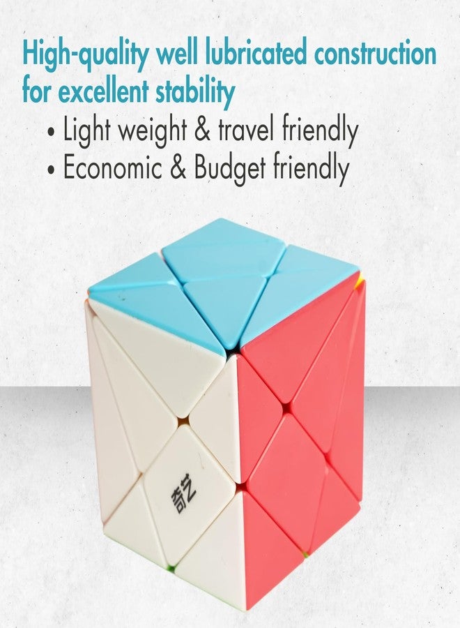 aCADZO Axis Cube Educational Cube| 3D Puzzle Mind Game for Kids Toy Recommended (Axis Cube Stickerless) - Image 4